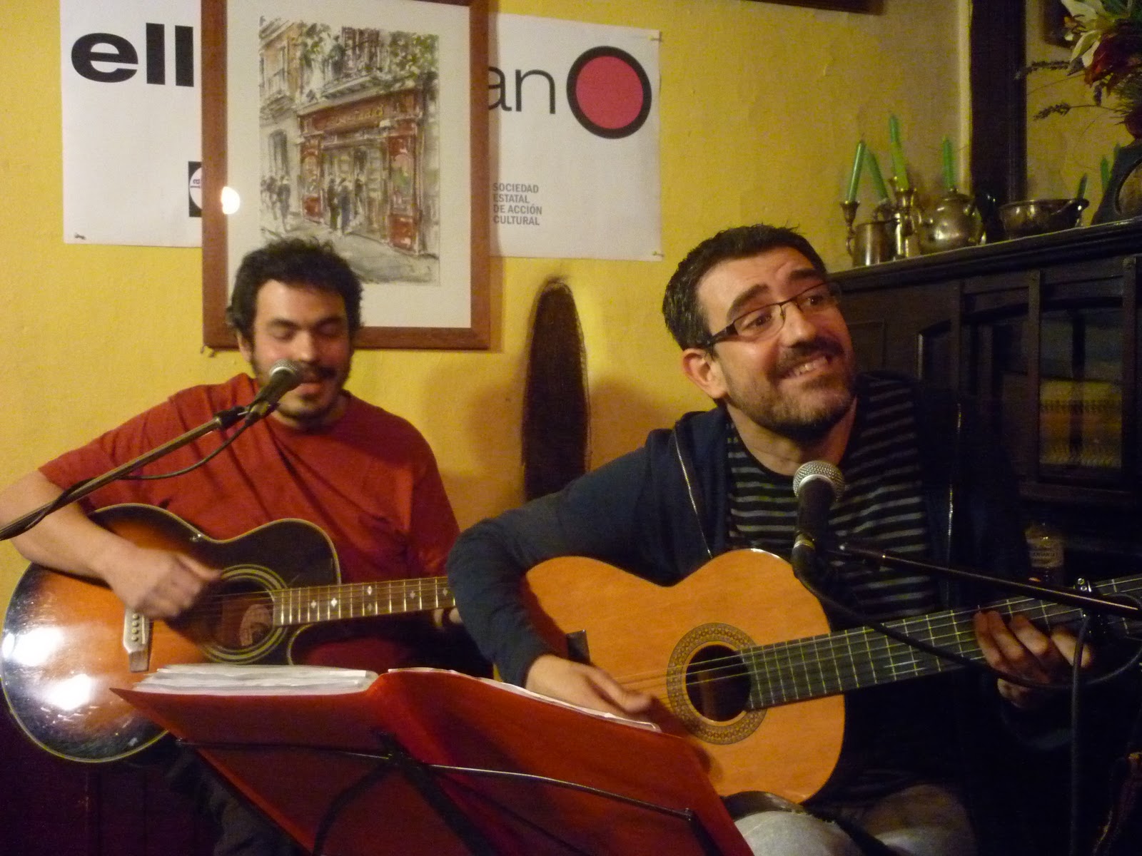 Rafa Mora y Moncho Otero (Fotografía de MAYTE PAÑEDA y RAFA MONTESINOS)